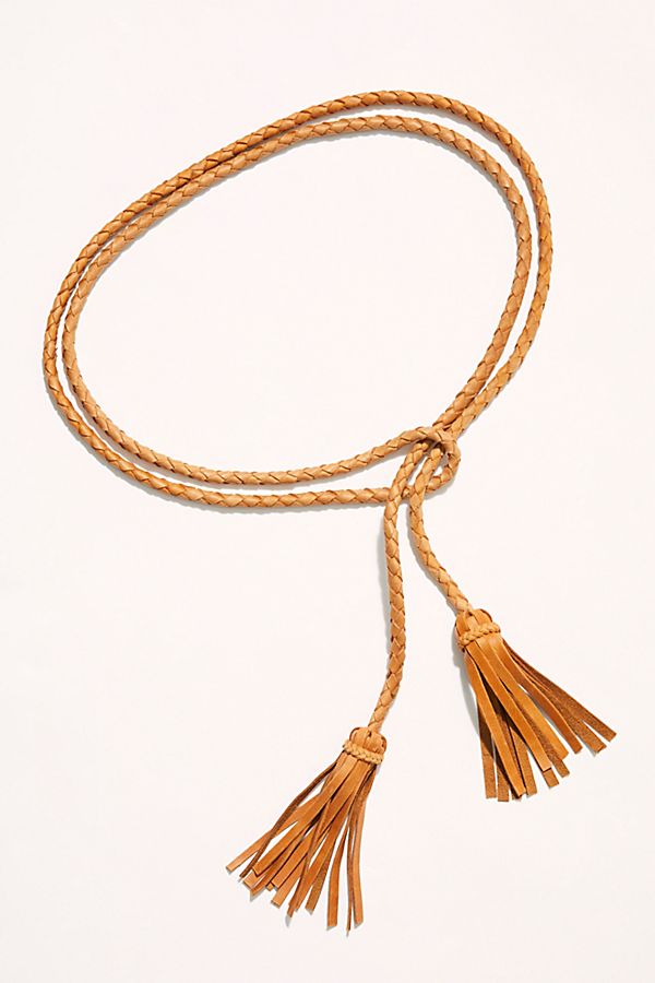 Fringe Soga Leather Belt