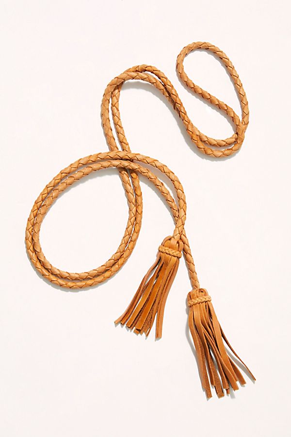 Fringe Soga Leather Belt