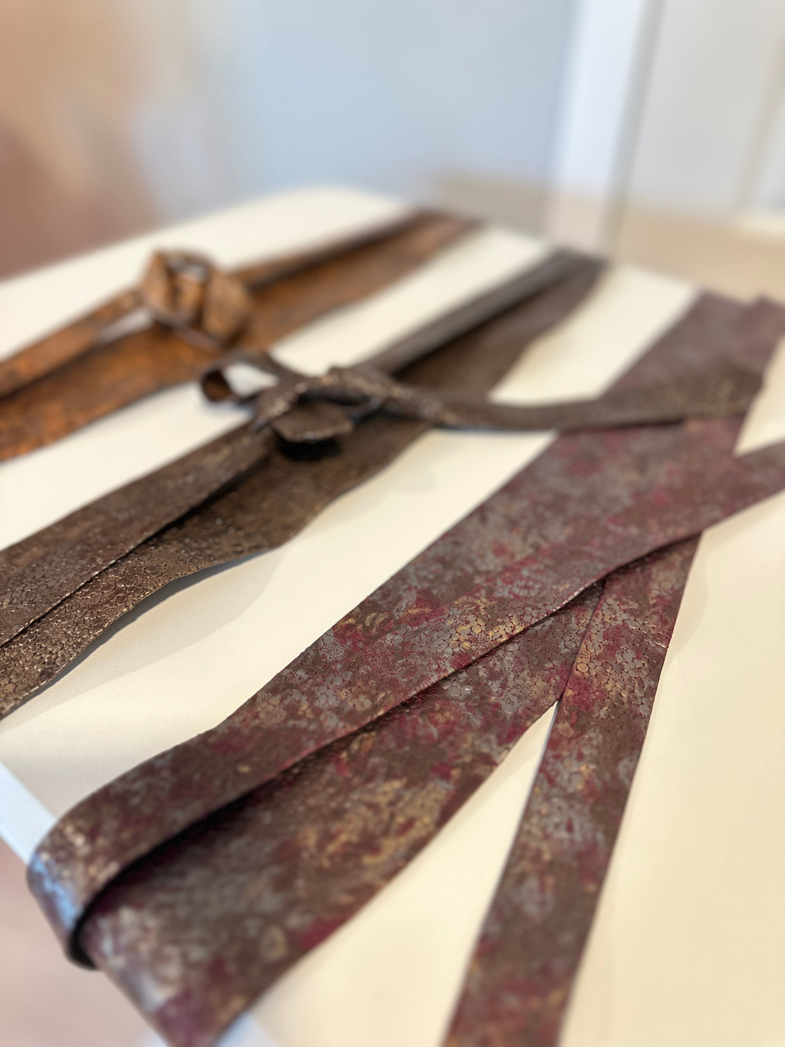 Wrap Belt - Bubble Tan