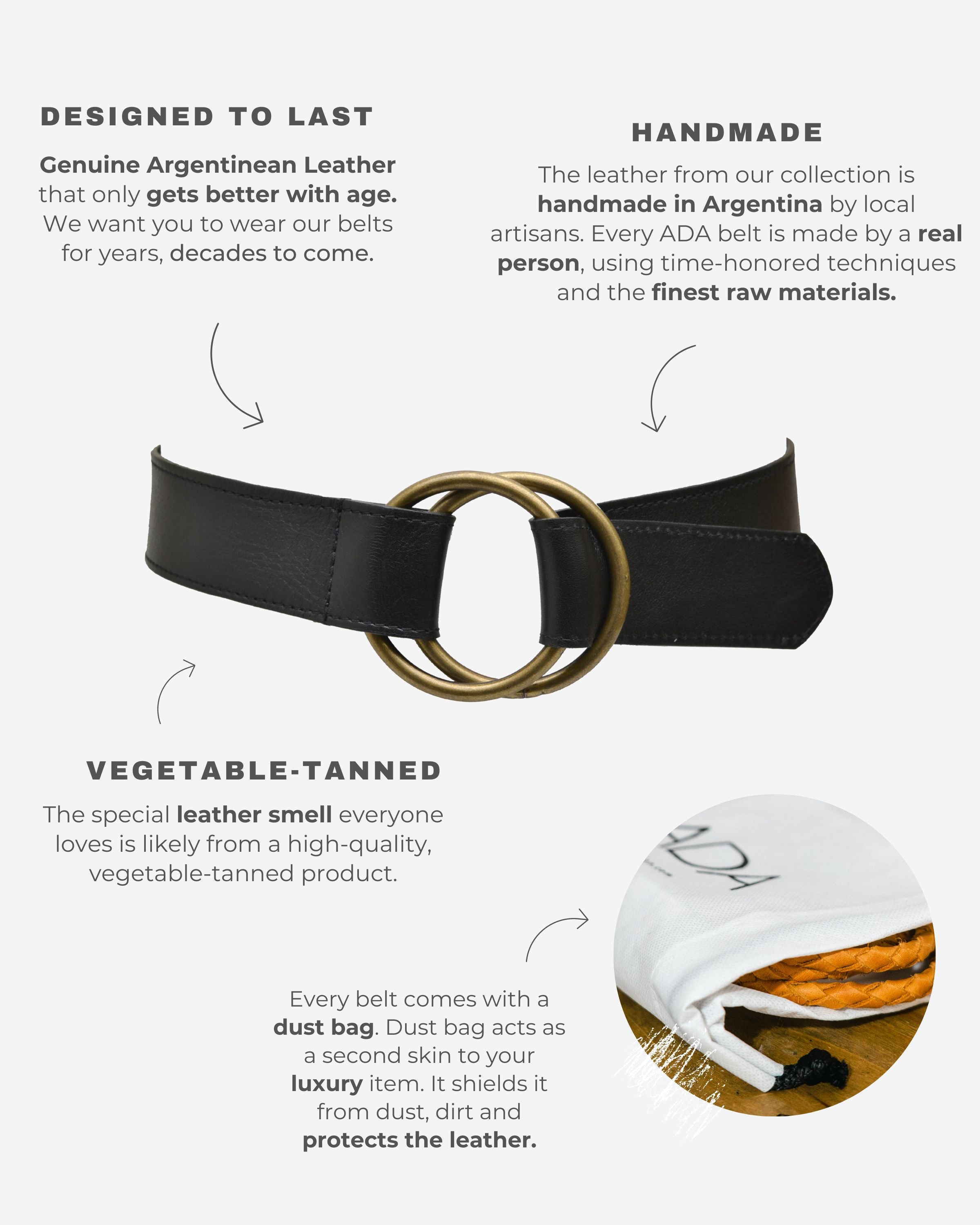 Josie Leather Belt