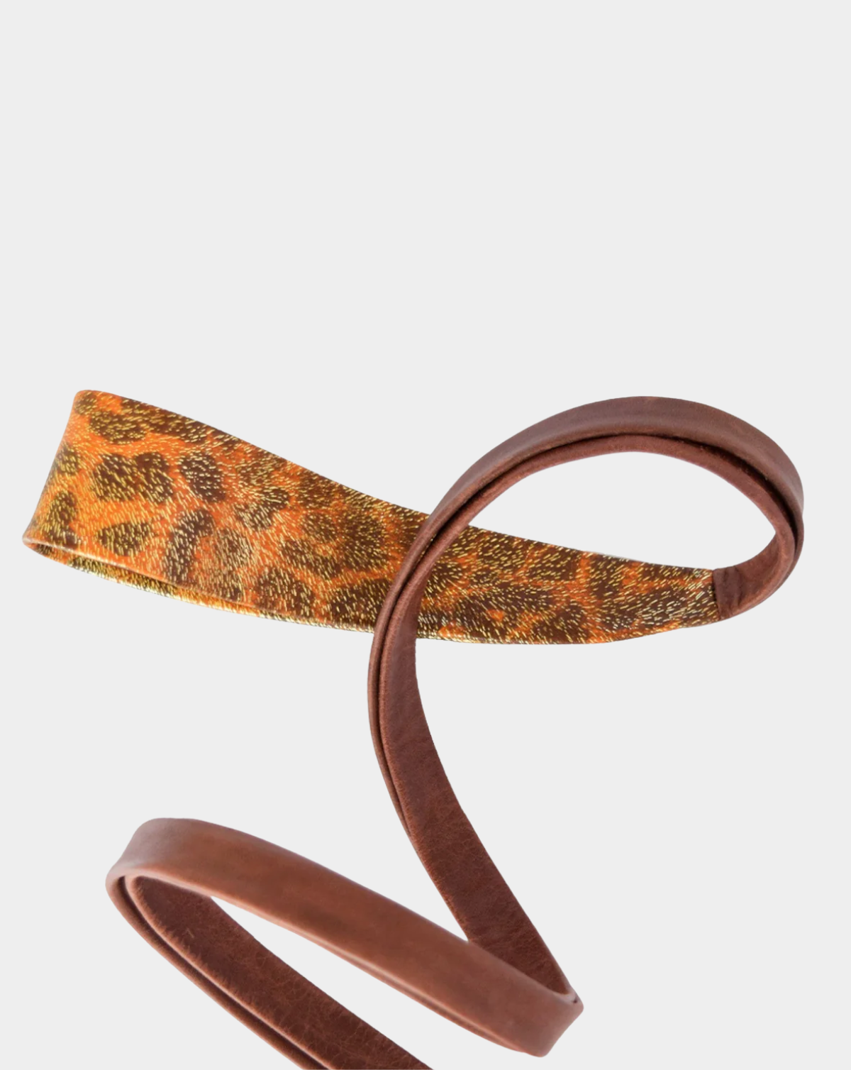 Midi Wrap Belt - Tiger Combo