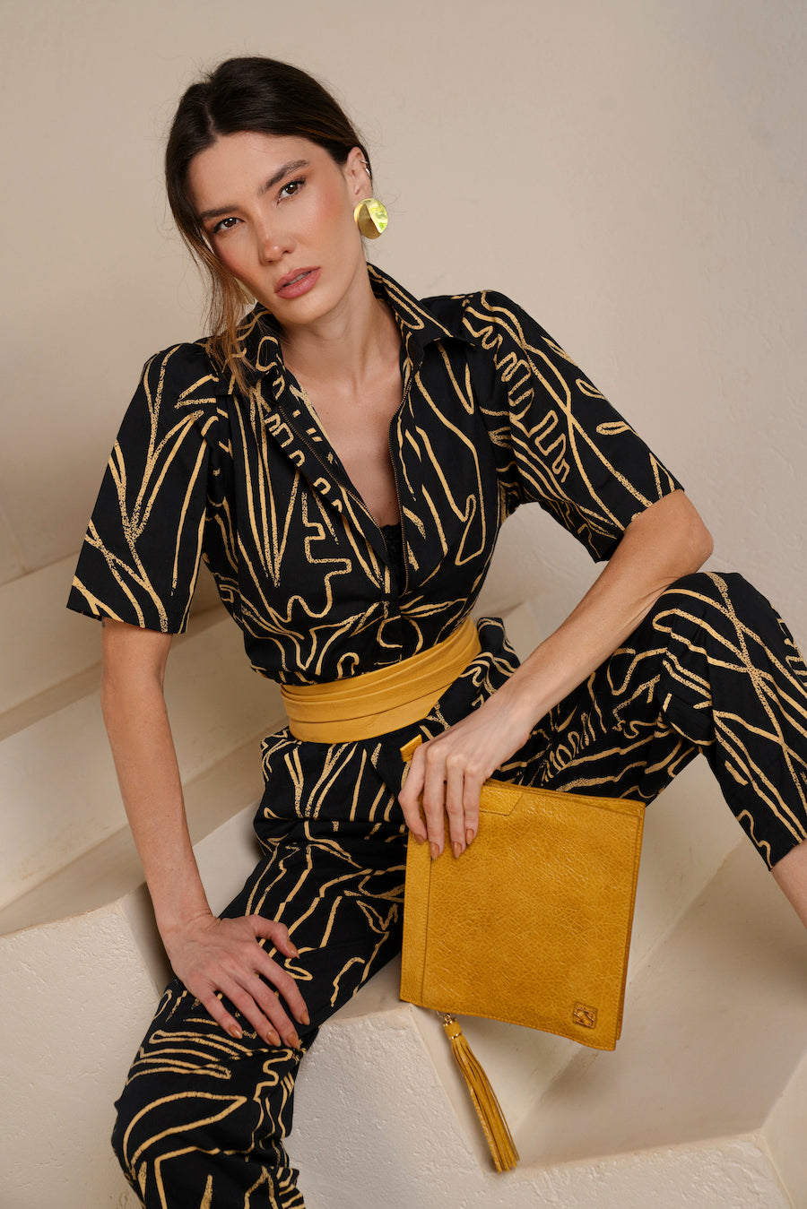 Wrap Leather Belt - Sol