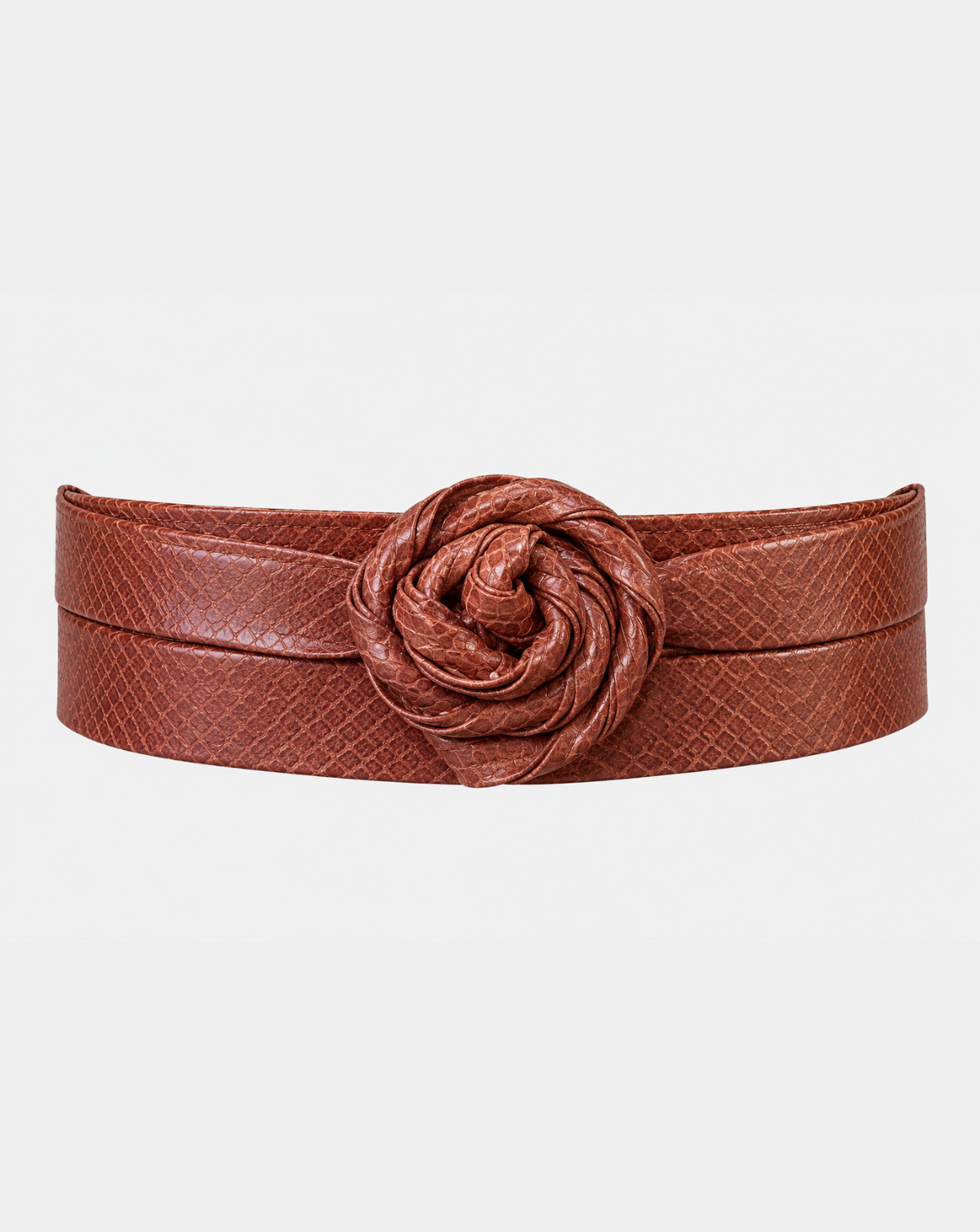 Wrap Leather Belt - Adobe Python