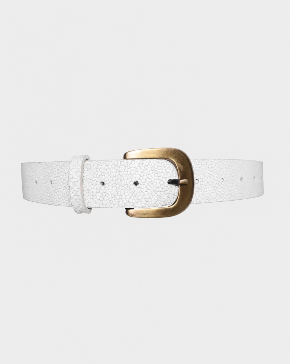 Bowie Jean Belt - Bone