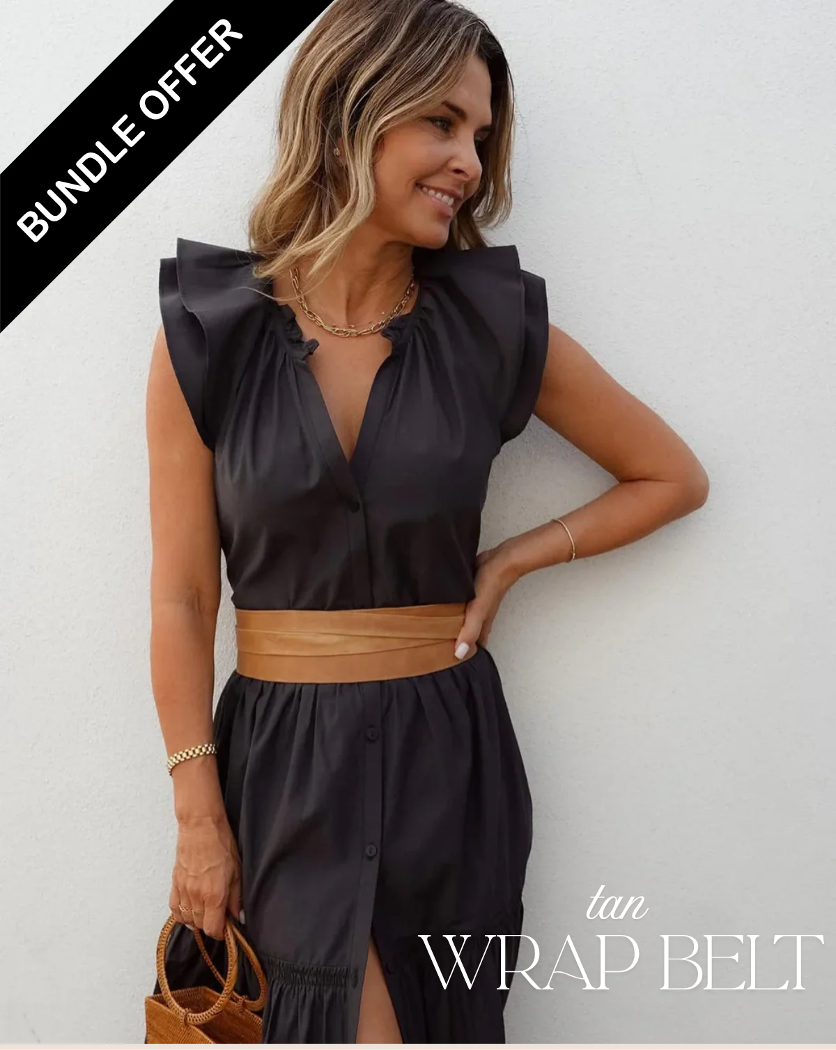 Leather Lovers - Tan Best Seller Wrap + Jean Triumph Belt + Premium Leather Balm