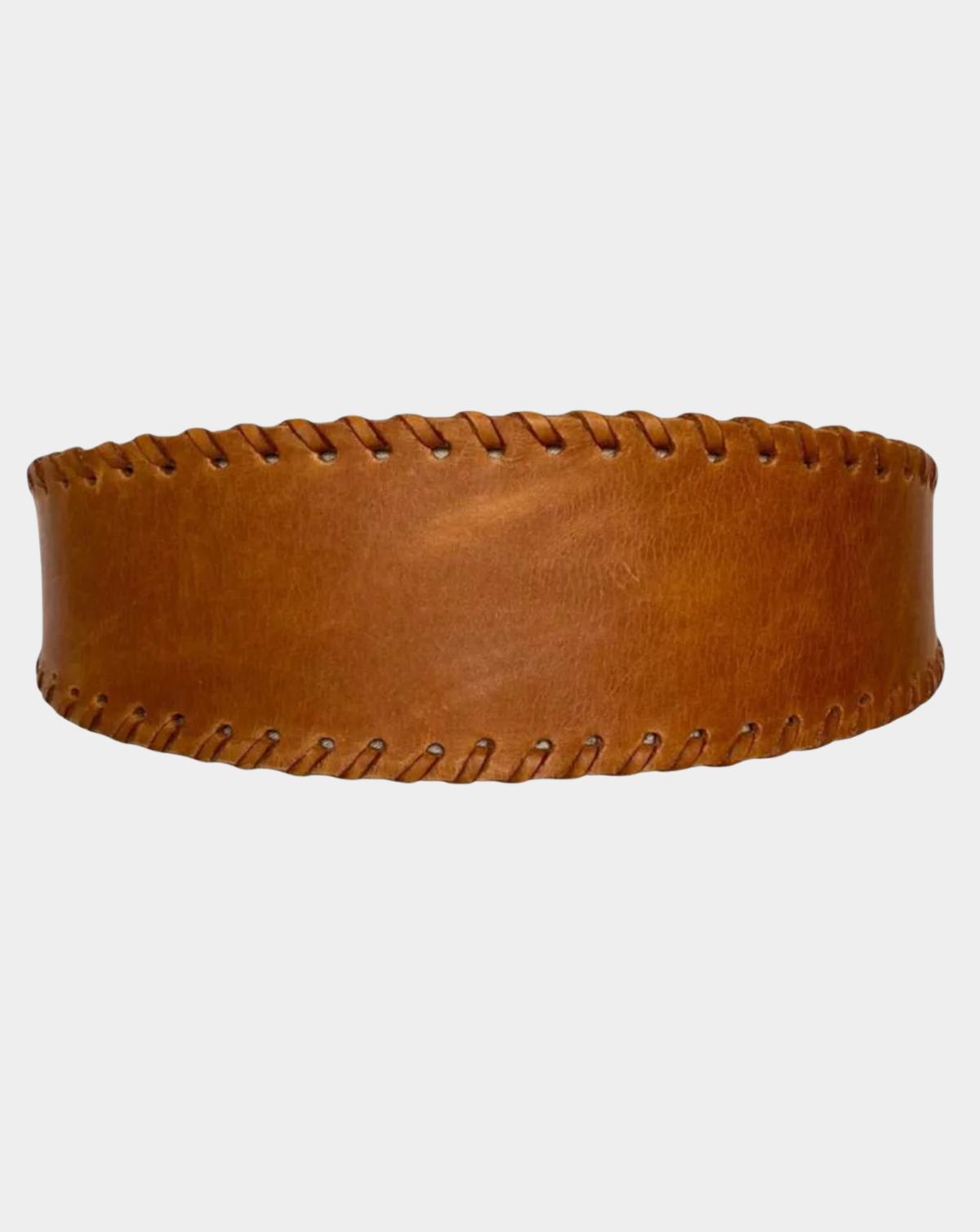 Chloe Leather Belt - Cognac
