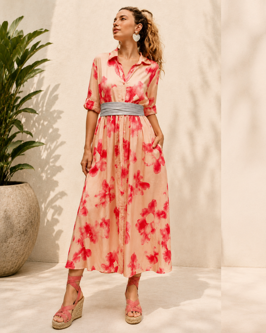 Luana Maxi Dress - Floral