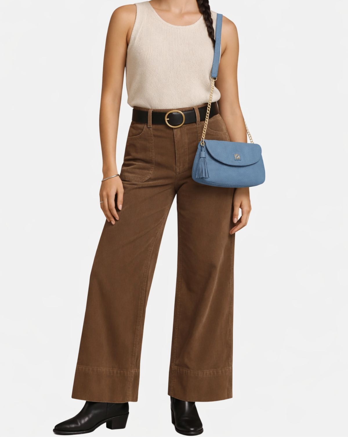 Luna Clutch - Deep Teal Tide