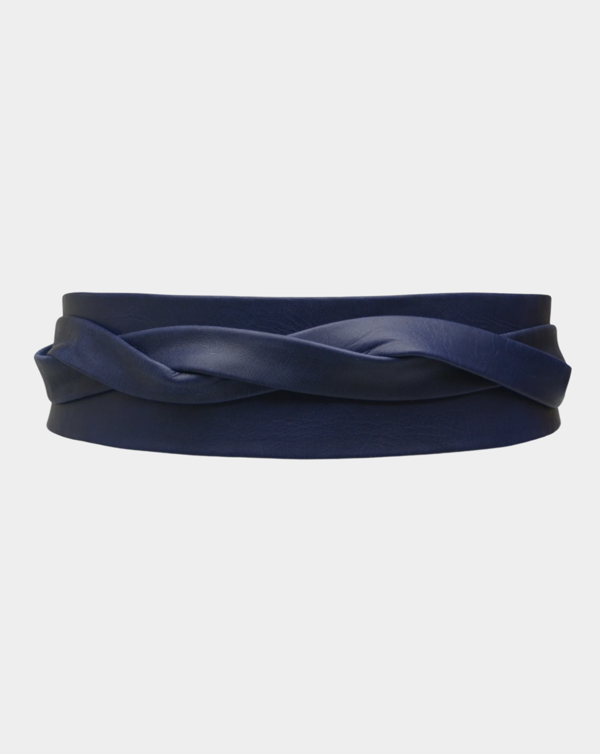 Wrap Leather Belt - Deep Marine
