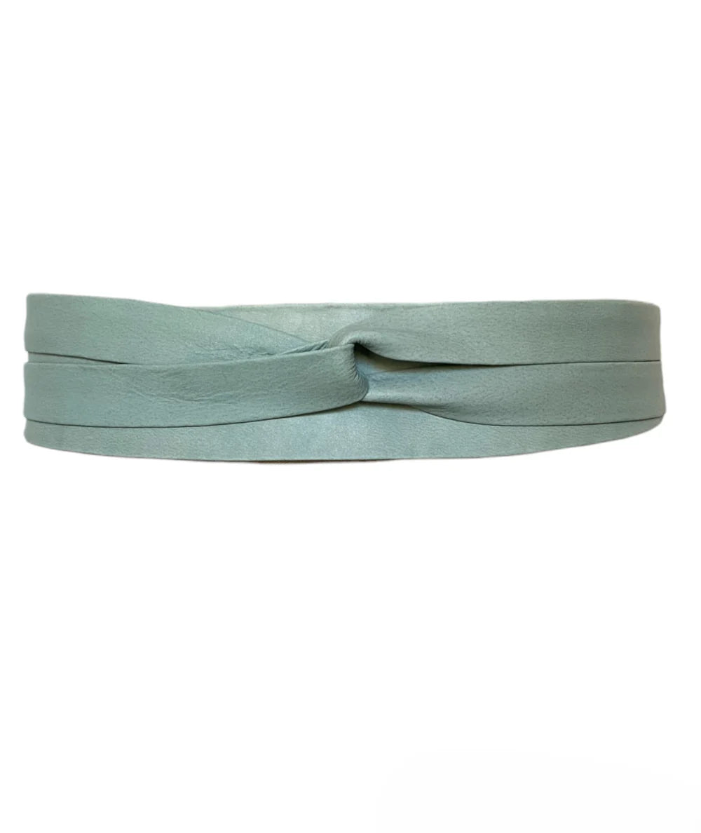 Midi Wrap Belt - Matcha