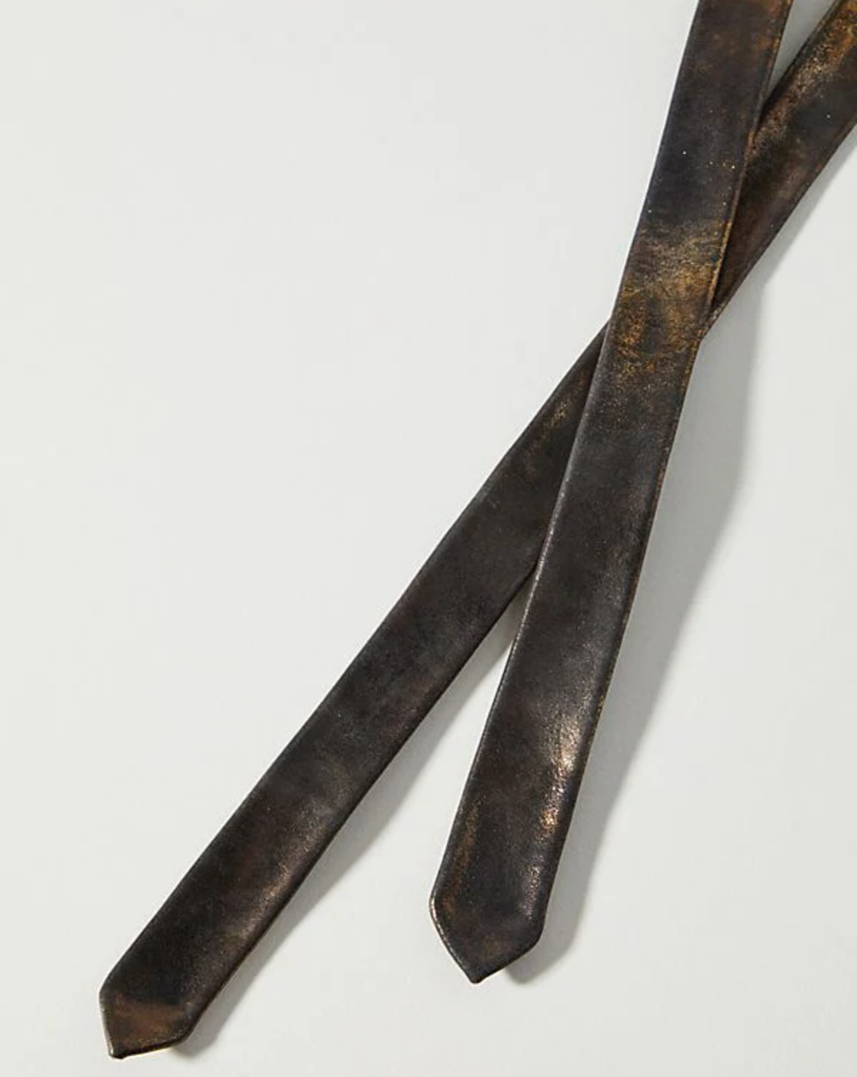 Wrap Leather Belt - Midnight