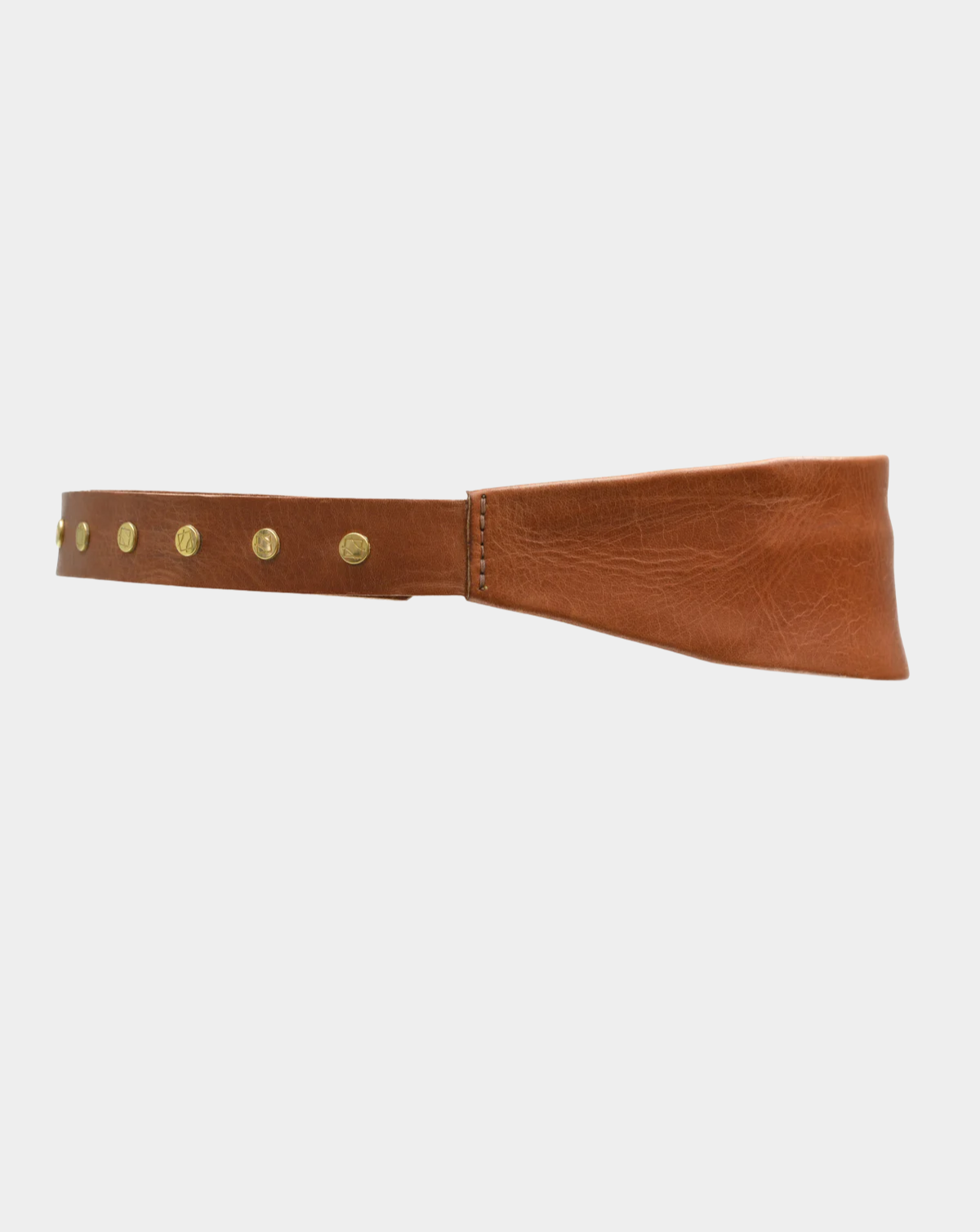 Naomi Leather Belt - Cognac