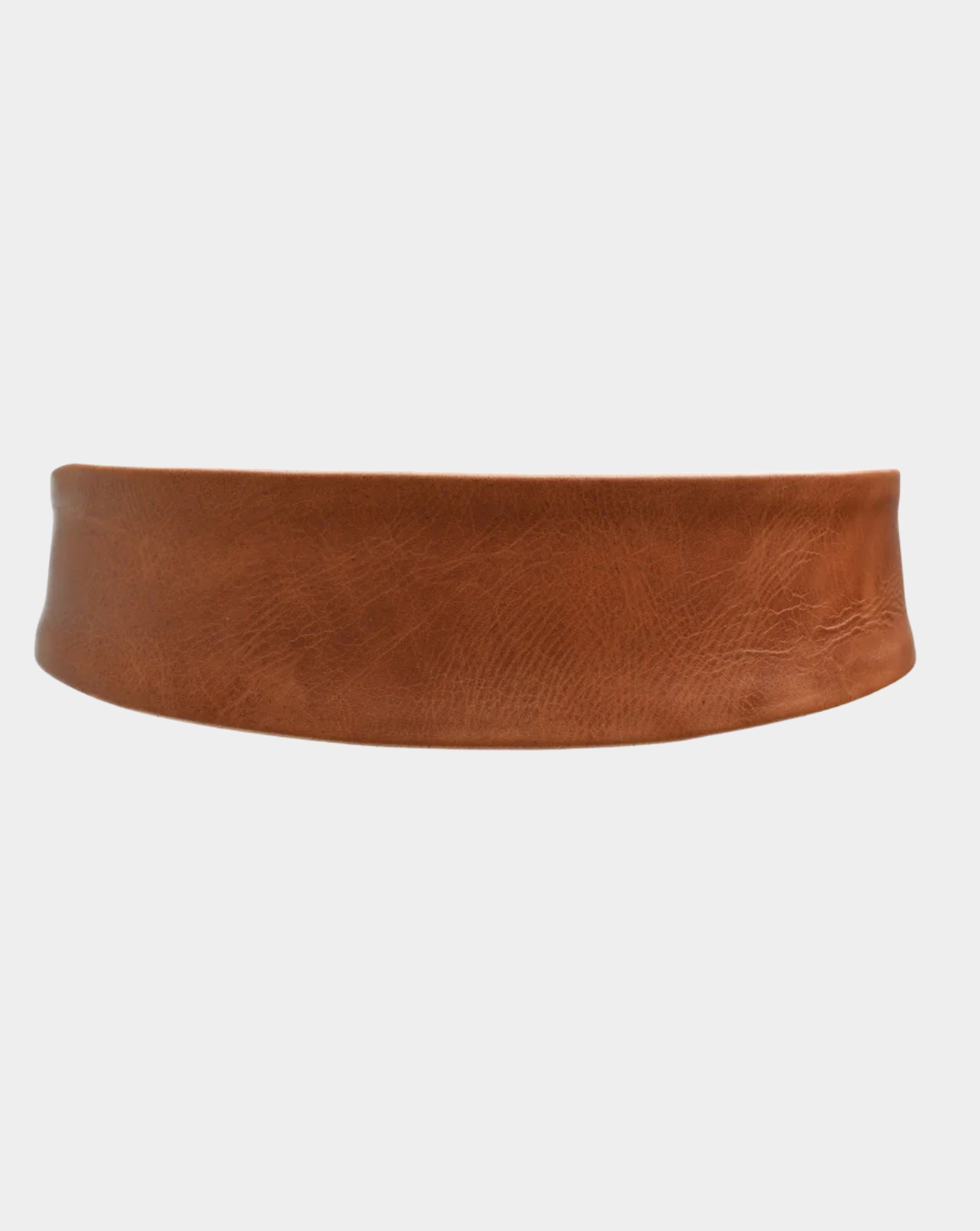 Naomi Leather Belt - Cognac