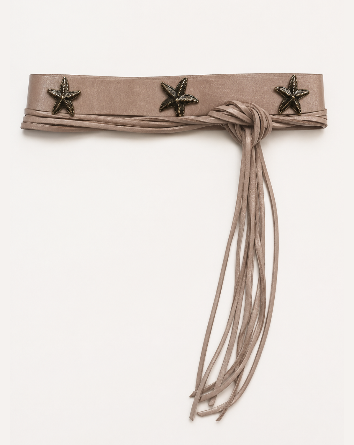 Nova Star Wrap Belt - Taupe