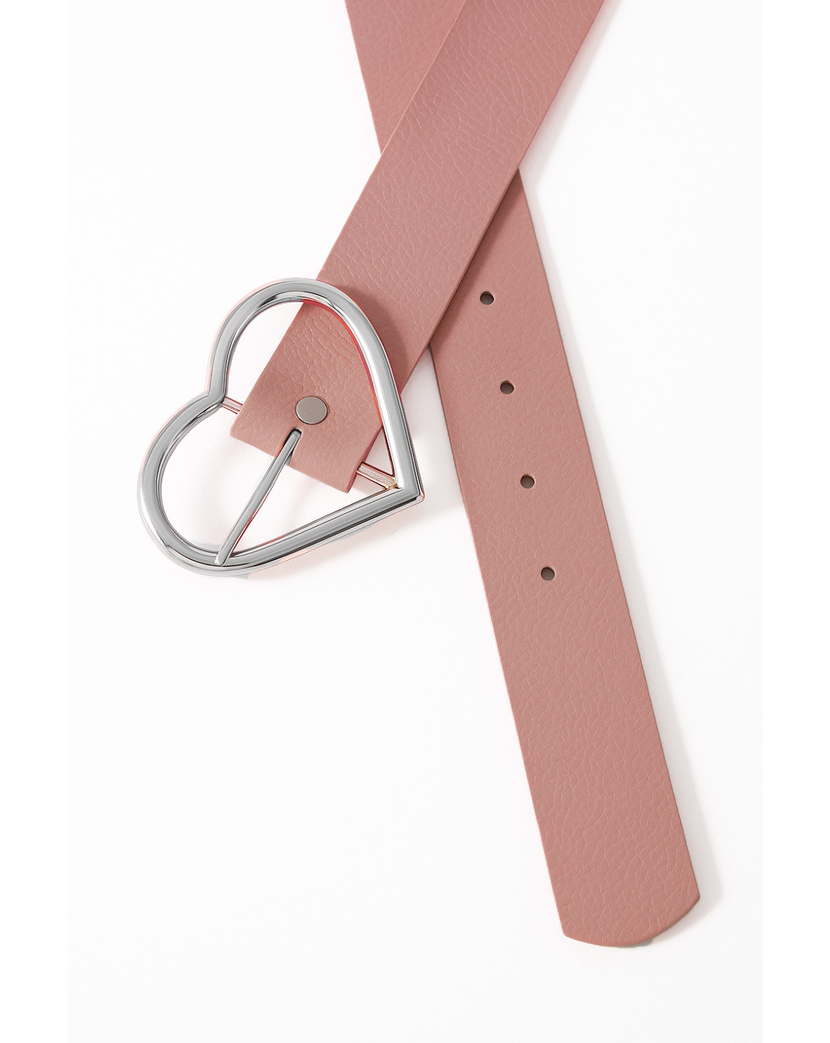 Phoebi Leather Belt - Cinder Rose