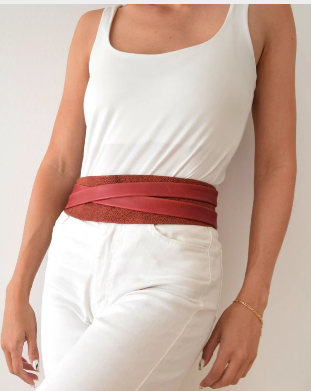 Wrap Belt - Red Saturn
