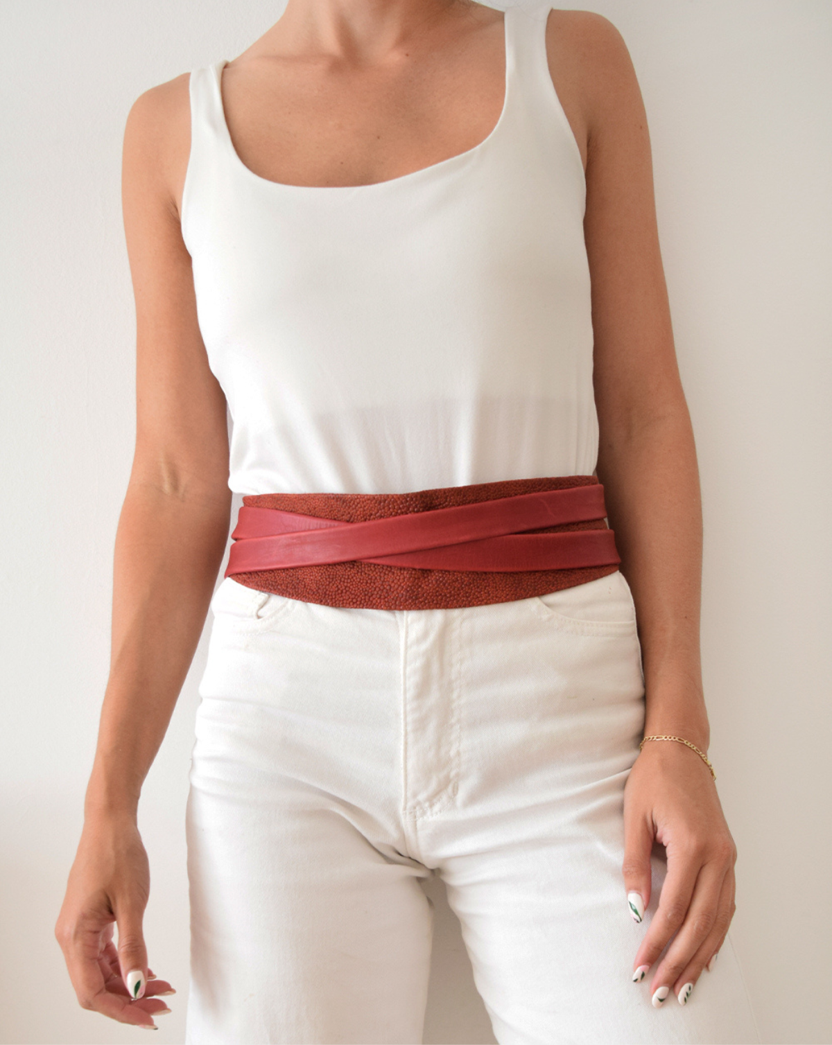 Wrap Belt - Red Saturn