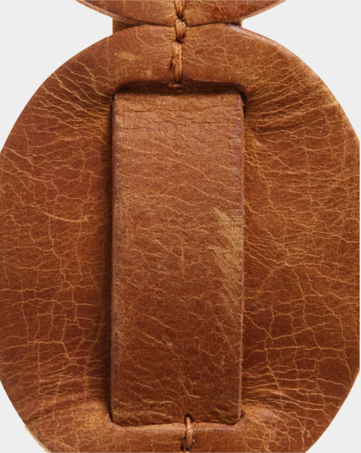 Shishi Leather Belt - Cognac