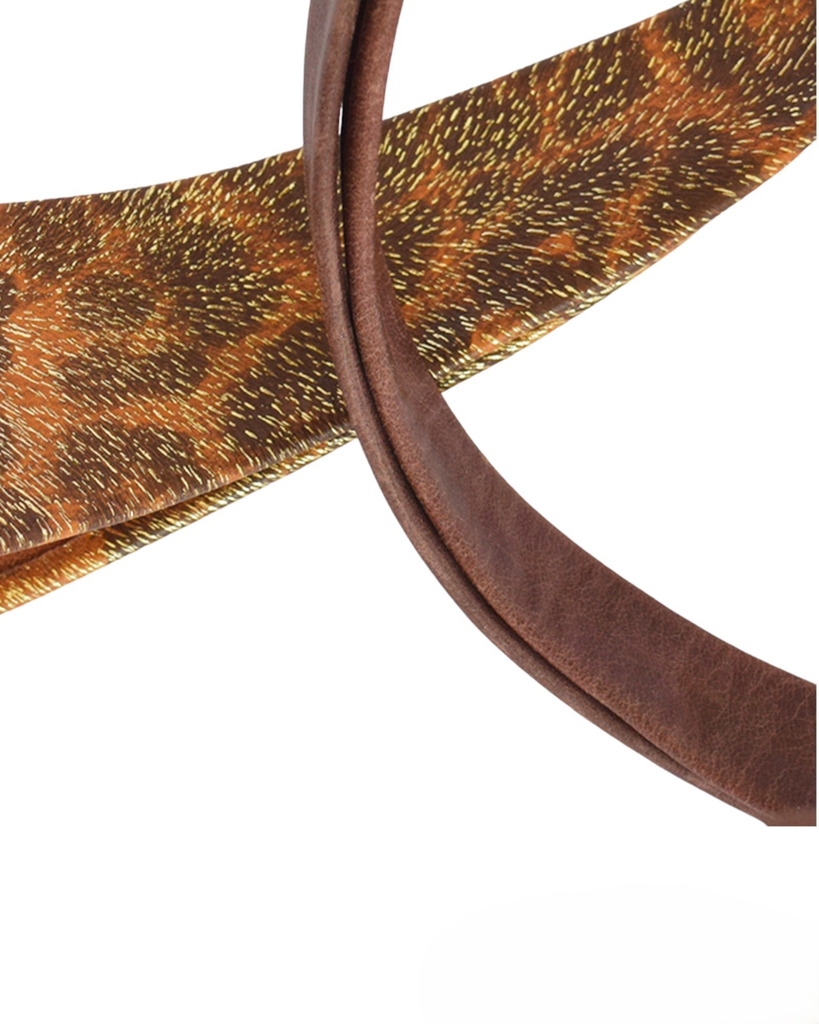 Midi Wrap Belt - Tiger Combo