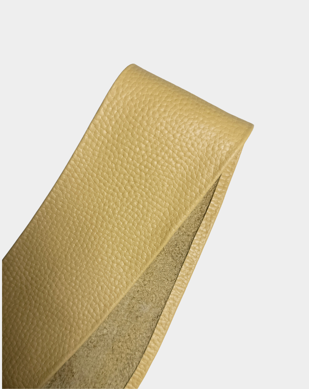Wrap Leather Belt - Fressia Pebble