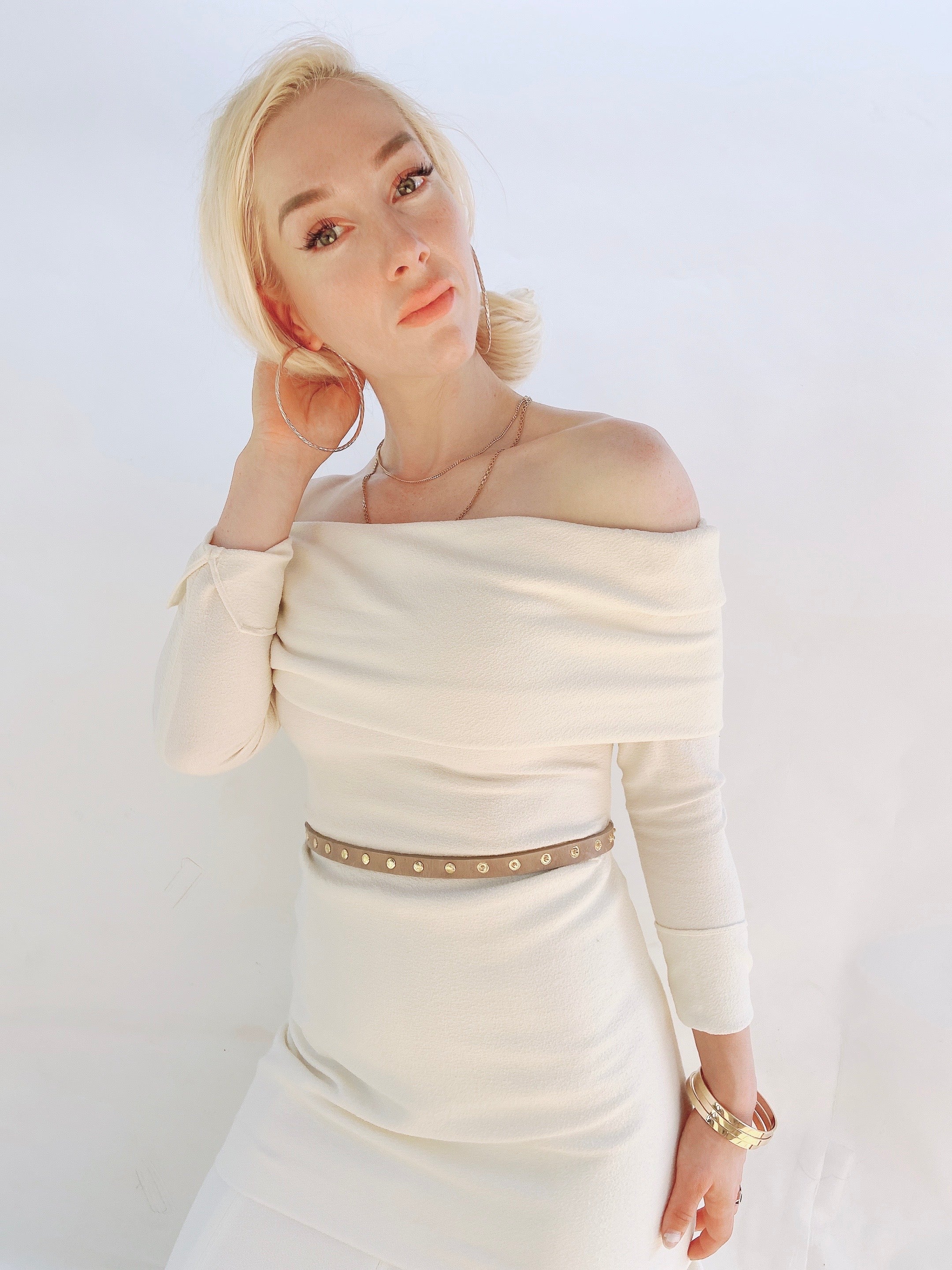 Cala Snap Belt - Taupe