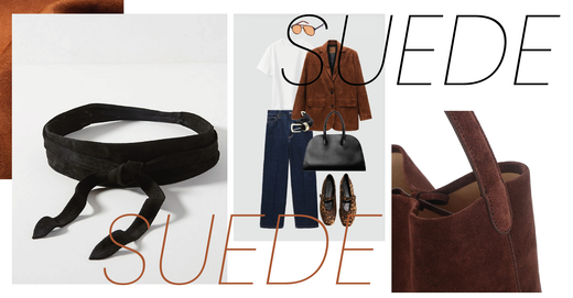 Suede, Leather, and Waist-Cinching