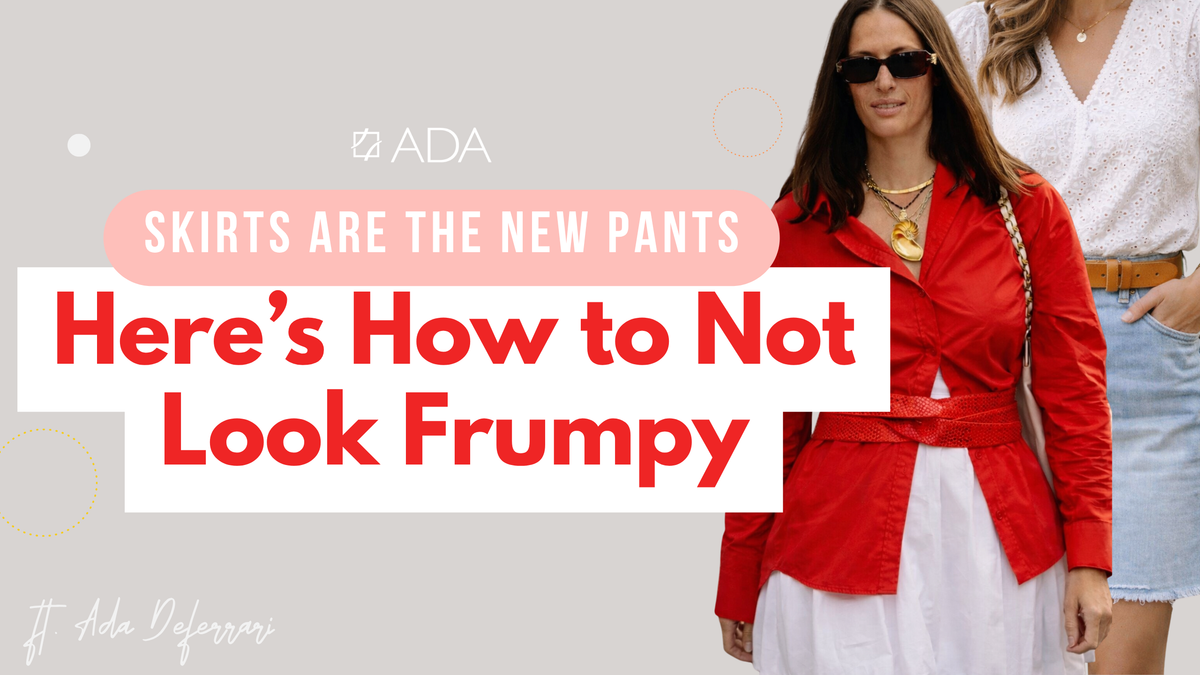 Frumpy Shopping Skirts Are the New Pants—Here’s How to Not Look Frumpy