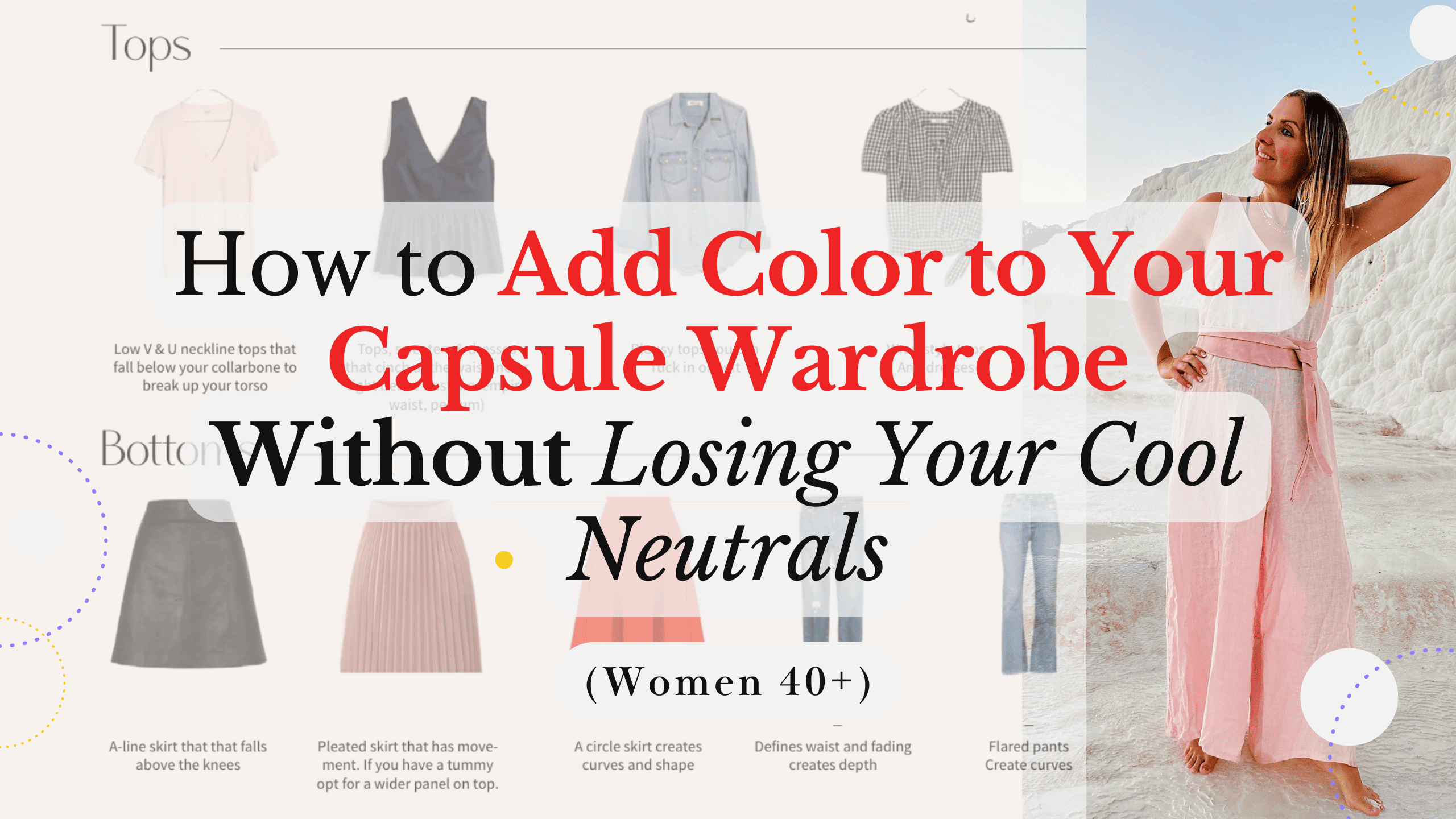 How to Add Color to Your Capsule Wardrobe (Without Losing Your Cool Neutrals)