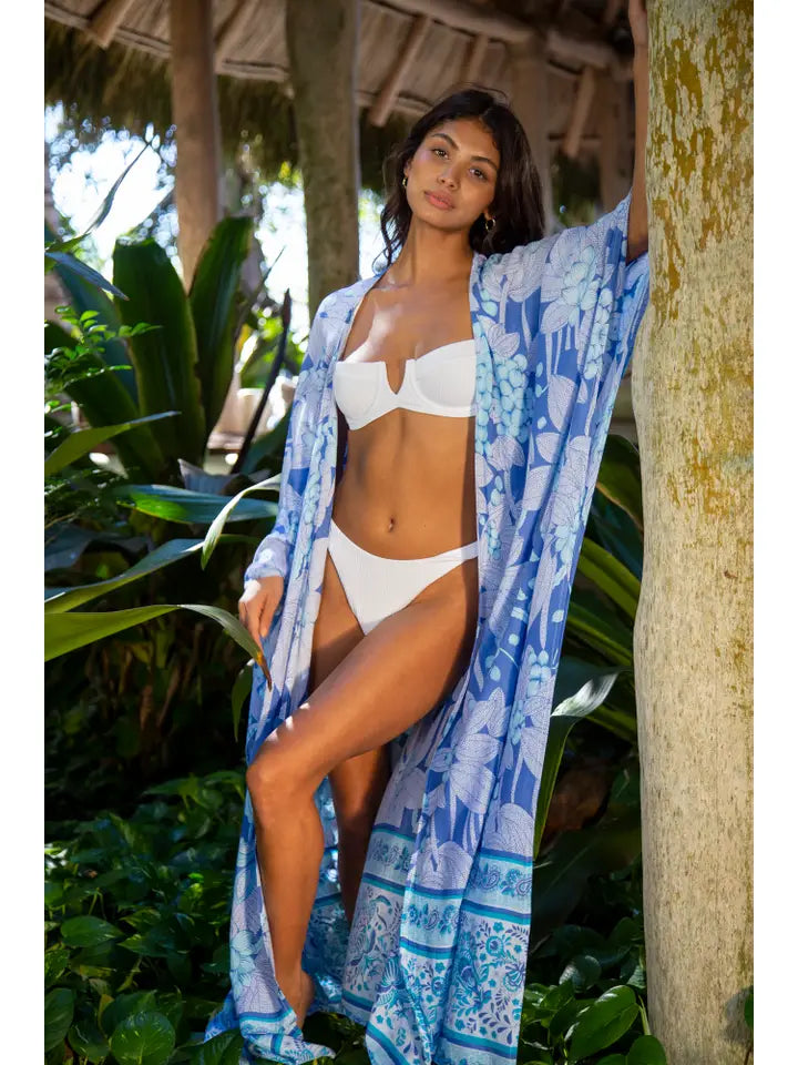 Bali Kaftan Robe - Ocean Edition