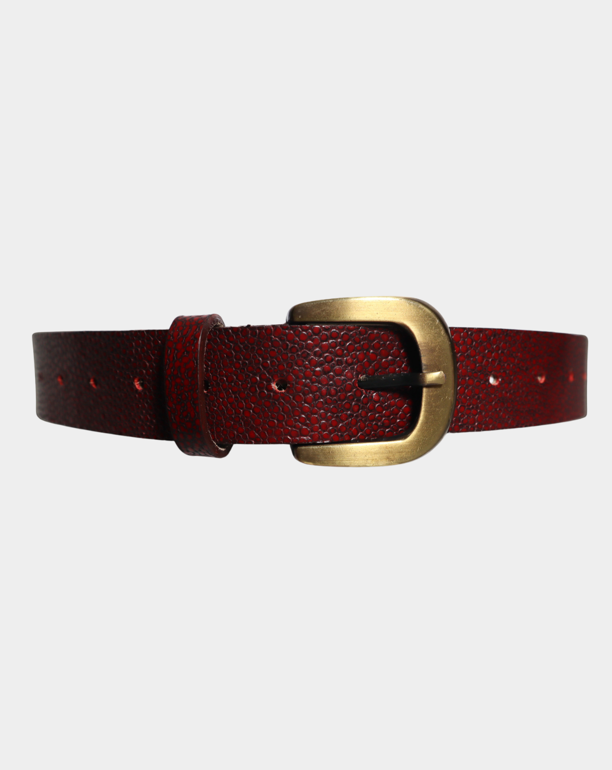 Bowie Jean Belt - Merlot