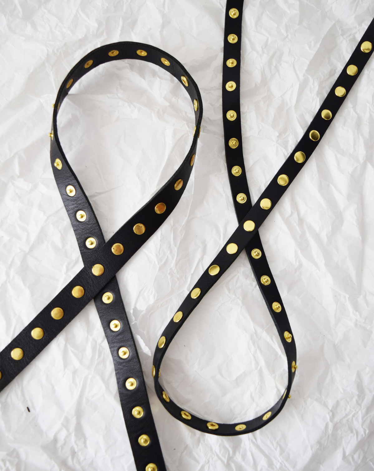 Cala Snap Leather Belt - Black #9