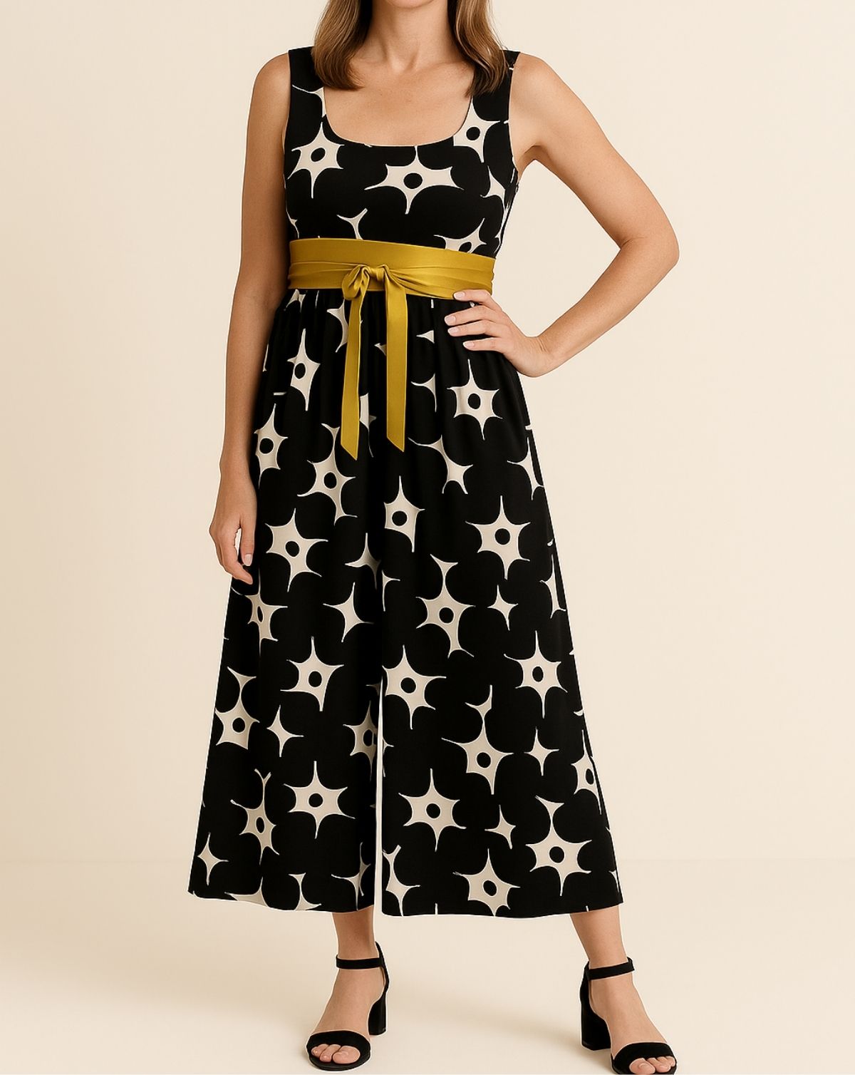 Cotton Dress Capri