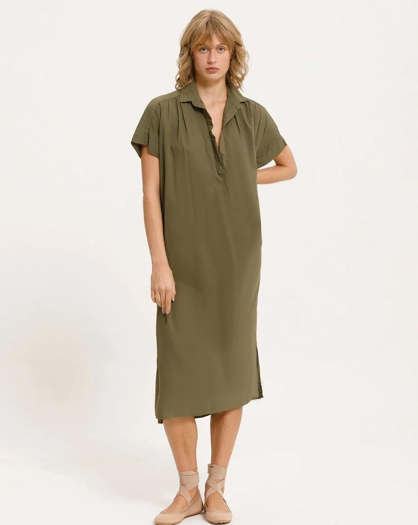 Cotton Dream Dress - Army