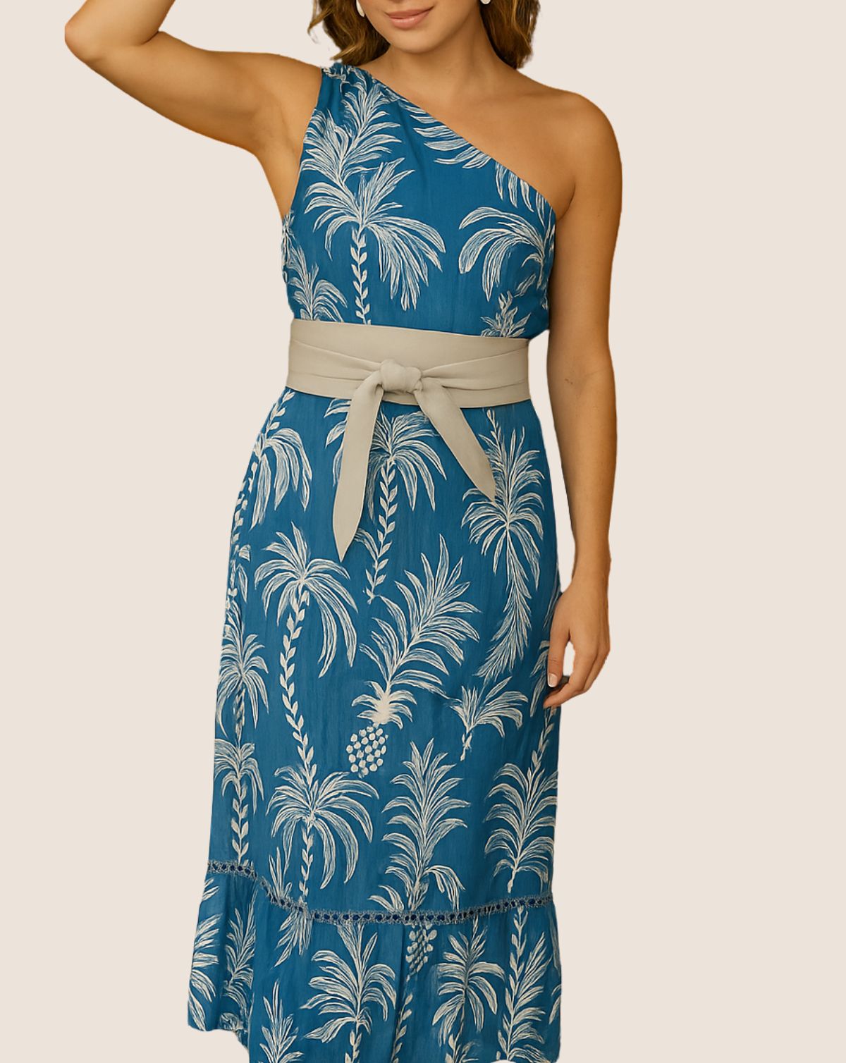 Iara Maxi Dress Palmeiras