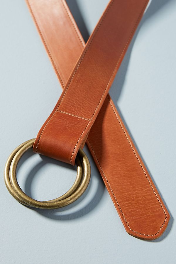 Josie Leather Belt - Cognac