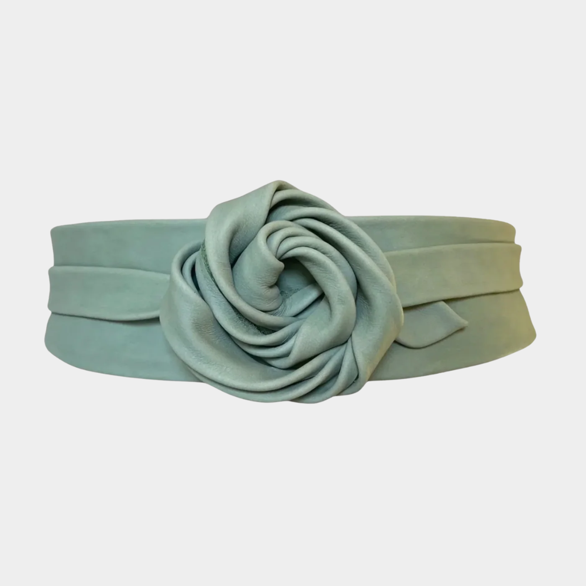 Wrap Green Belt | Leather Wrap Belt | Ada Belt