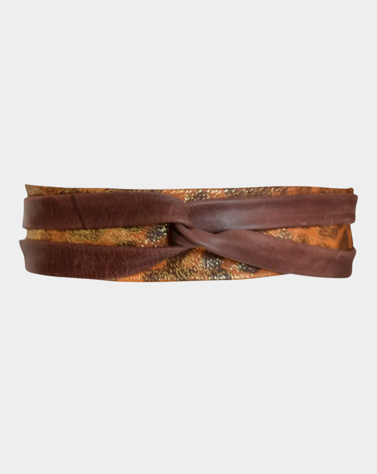 Midi Wrap Belt - Tiger Combo