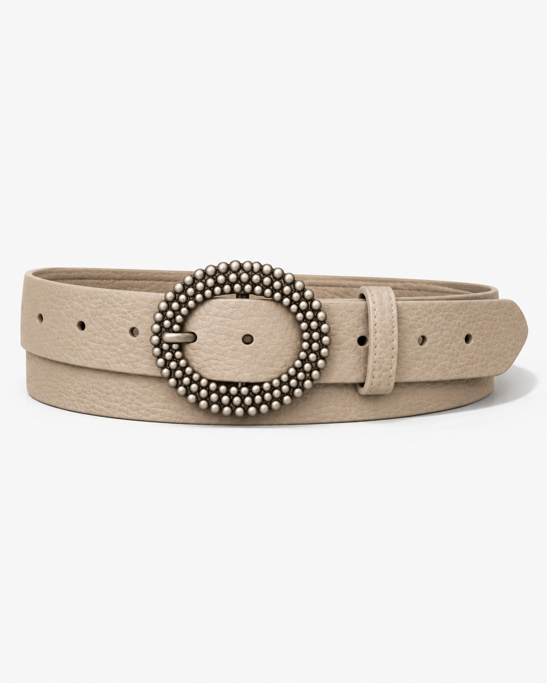 Mystique Jean Belt - Camel Pebble