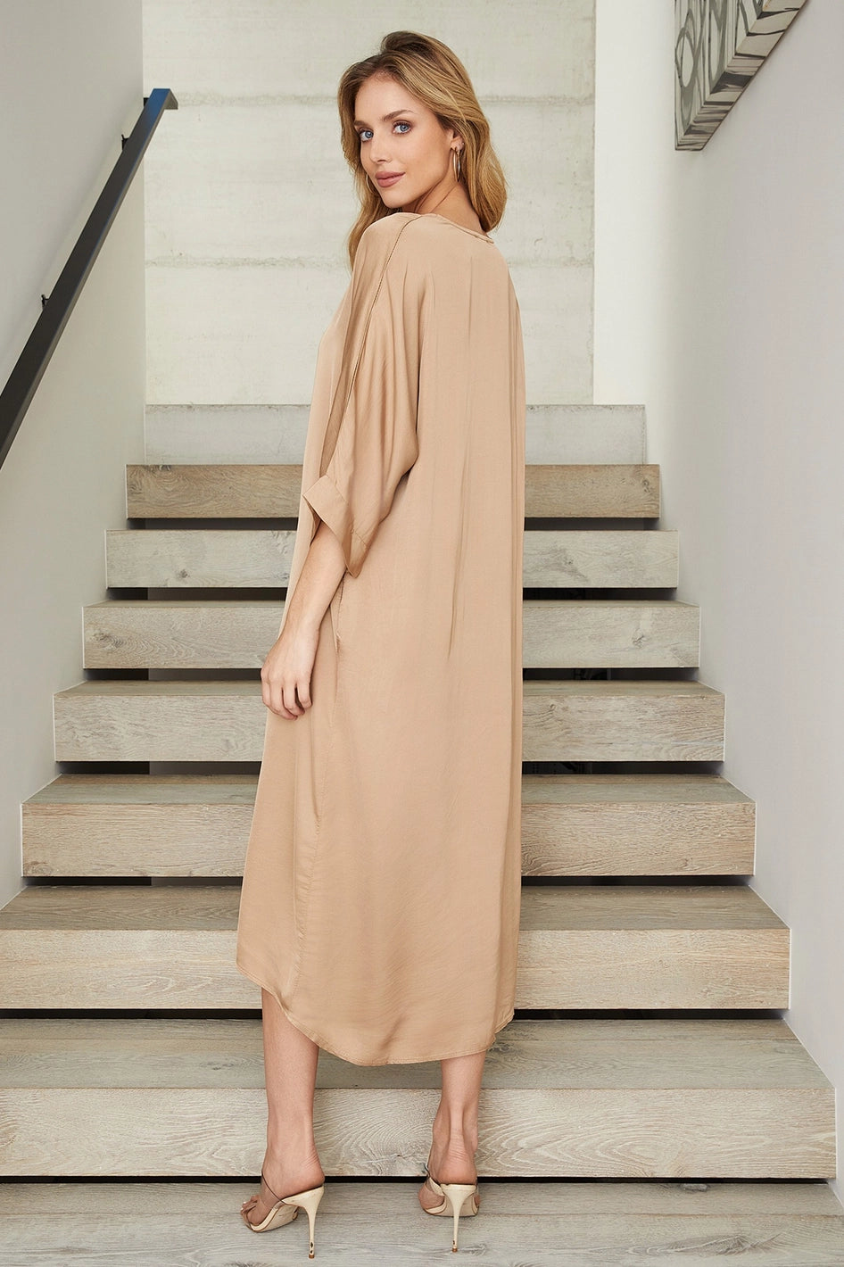 Camel Maxi Dress