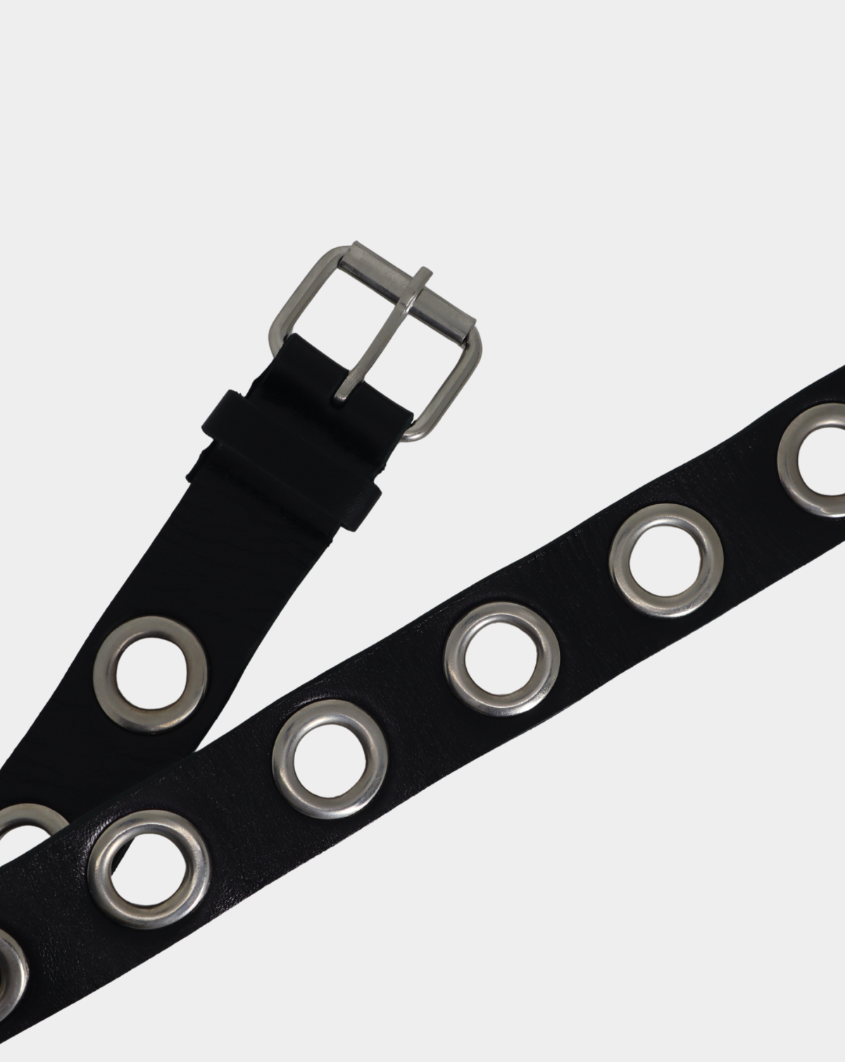 Uma Leather Belt - Black