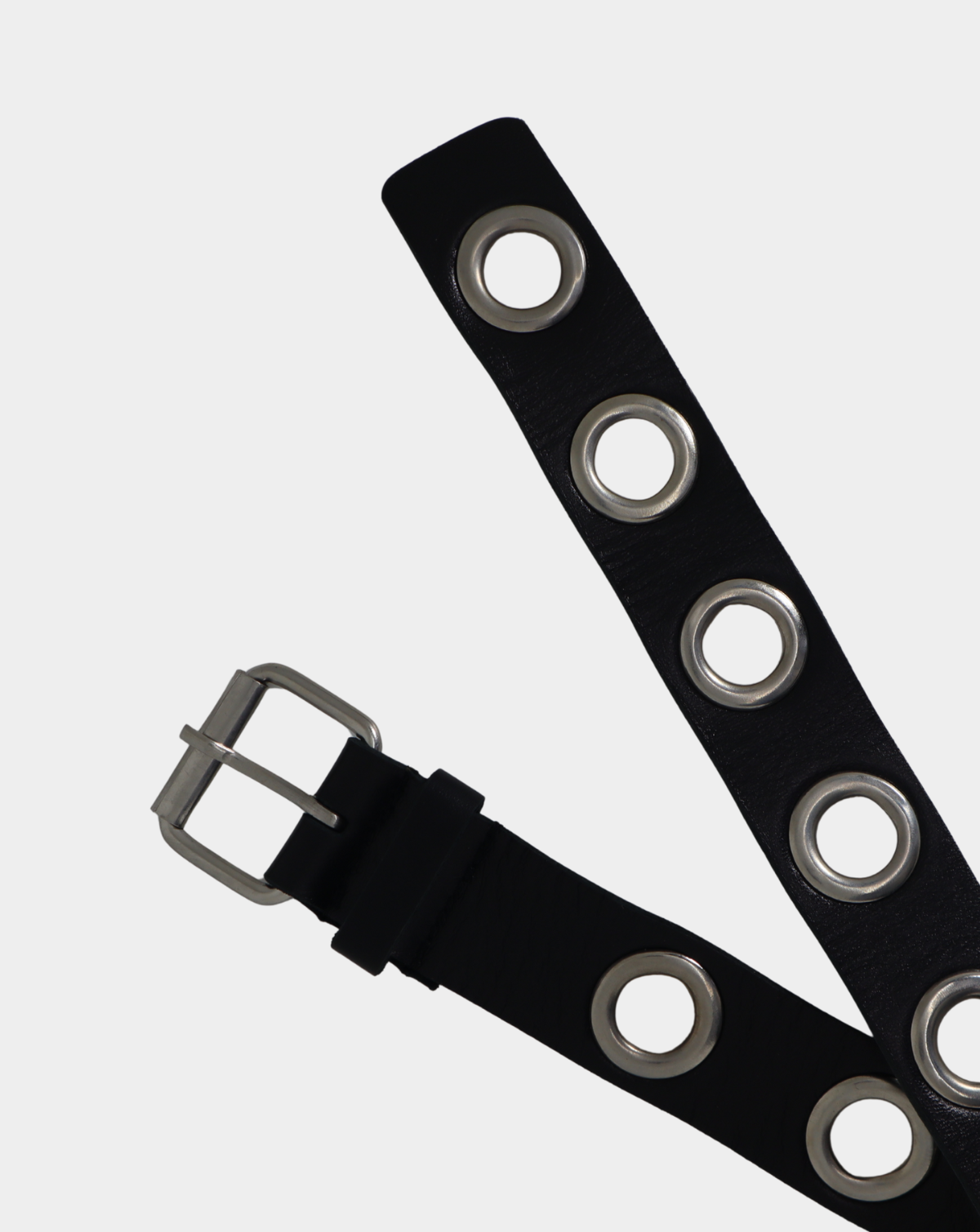 Uma Leather Belt - Black