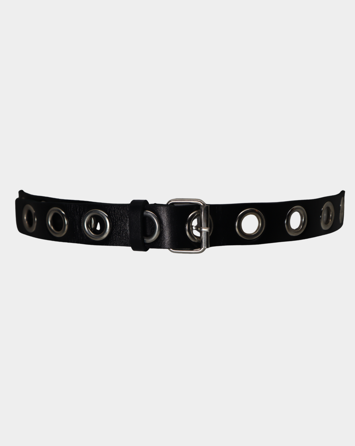 Uma Leather Belt - Black