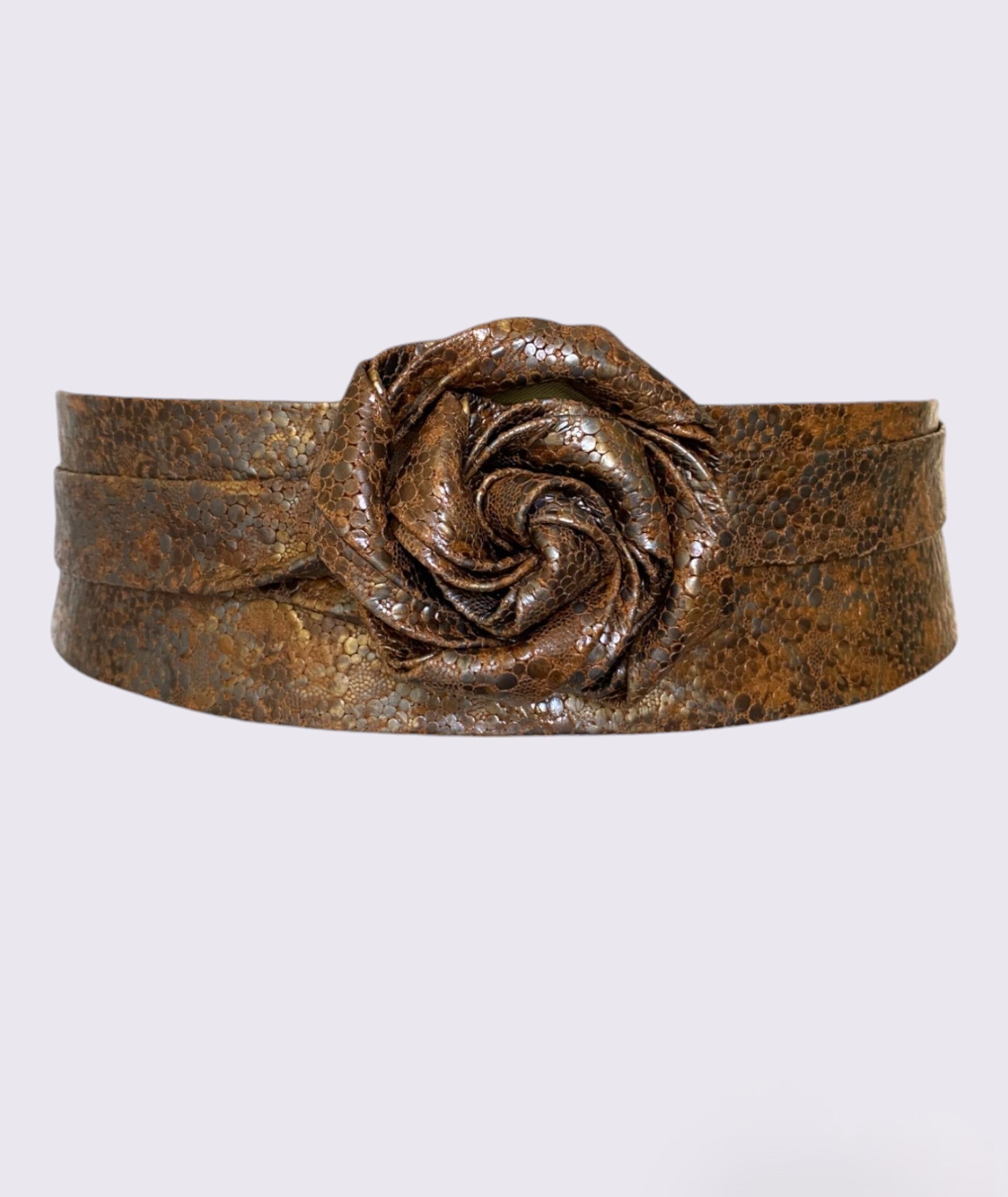 Wrap Belt - Bubble Tan