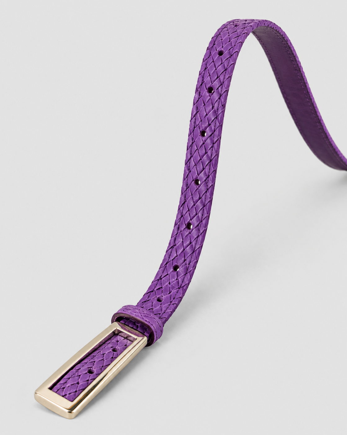 Essence Jean Belt - Woven Violet