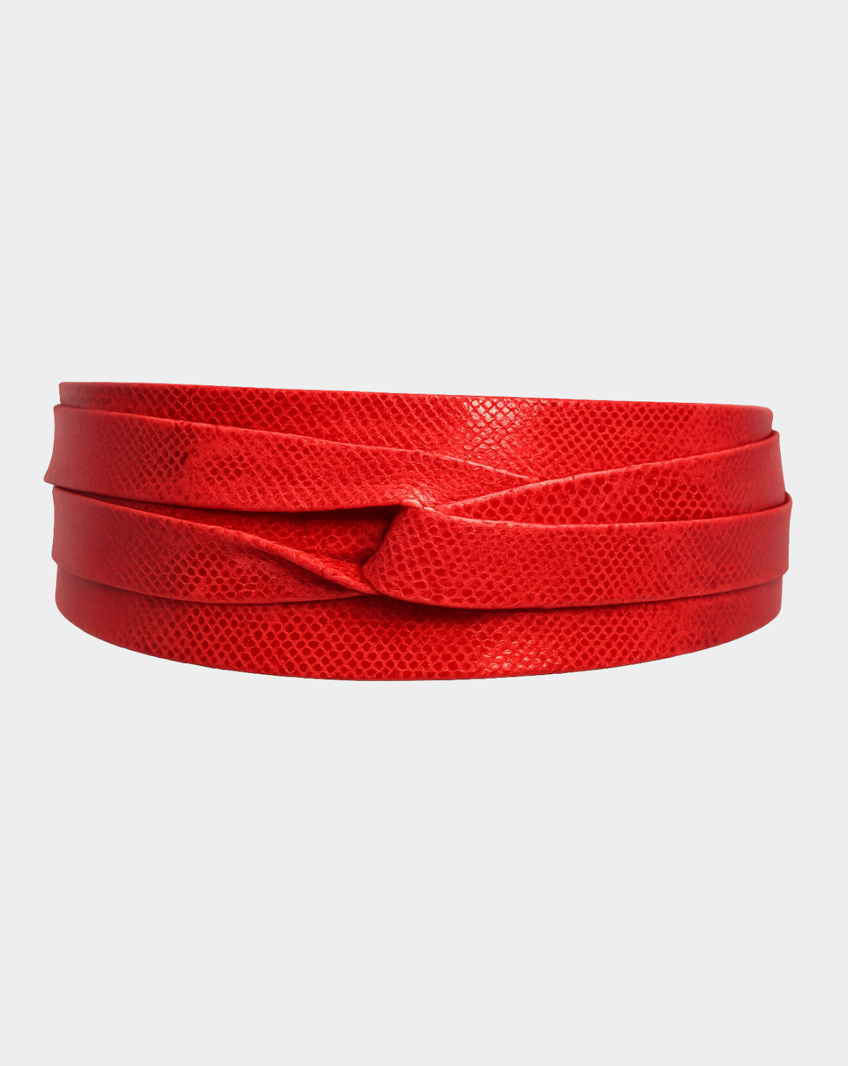 Wrap Leather Belt - Ferrari Serpent