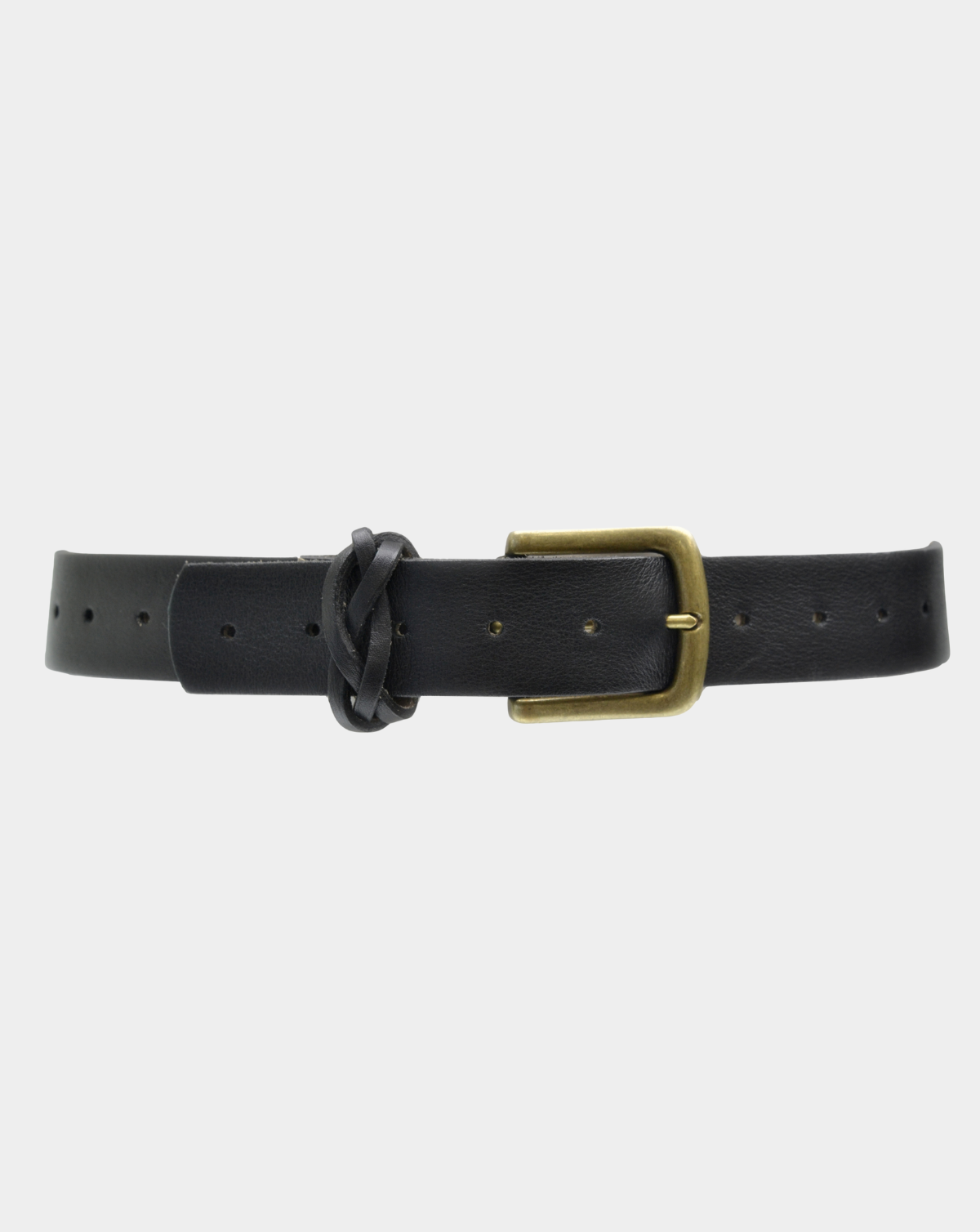 Tough Guy Leather Belt - Black