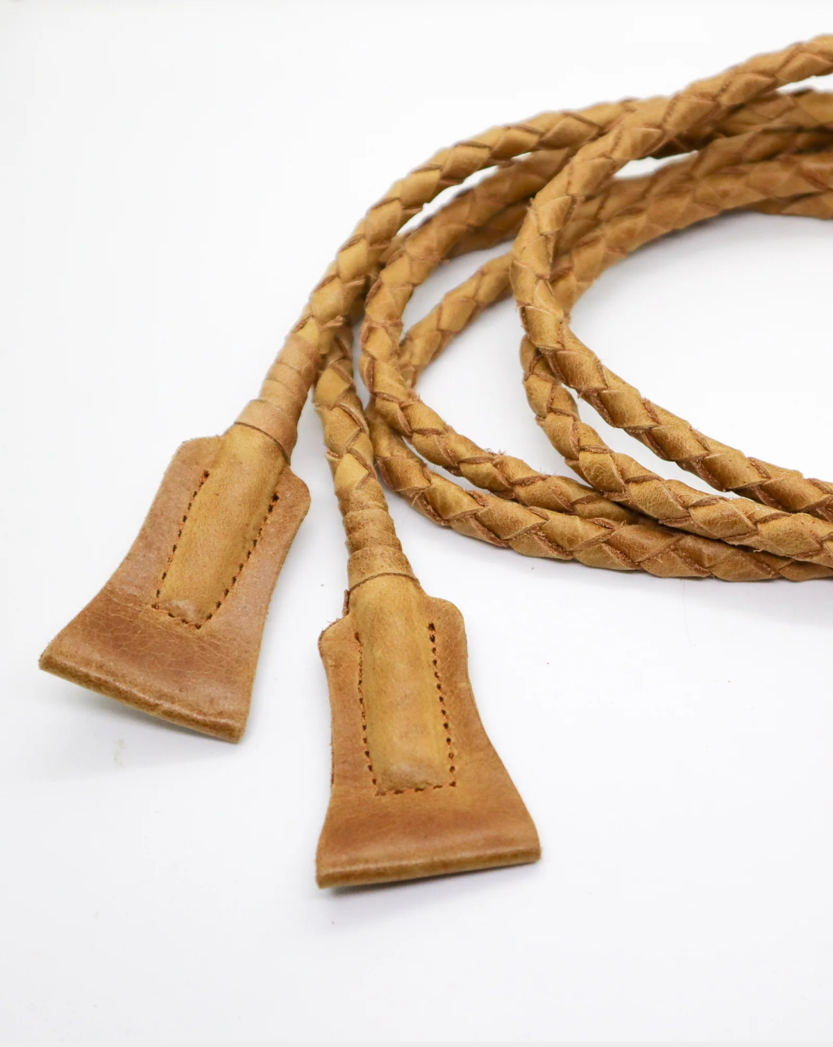 Iguazu Leather Belt - Cognac