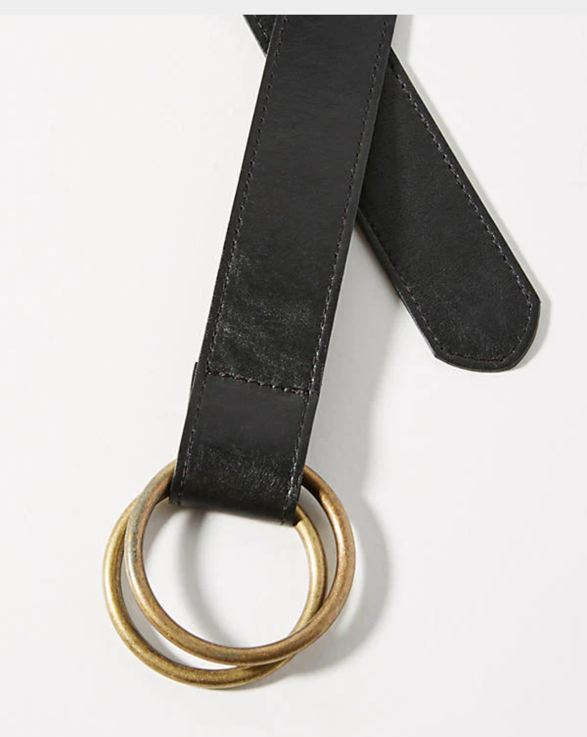 Josie Leather Belt - Black