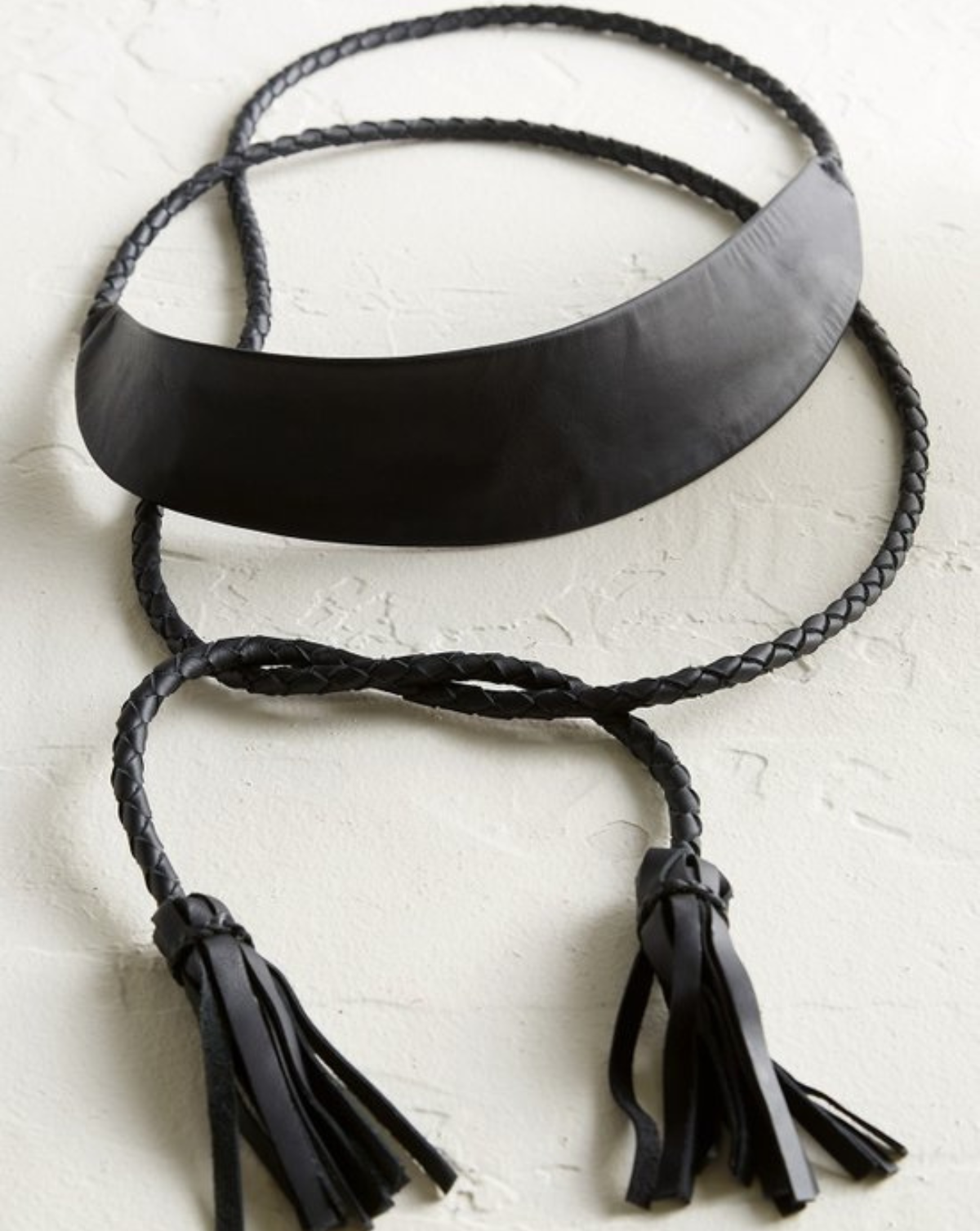 Lucky Leather Belt - Black