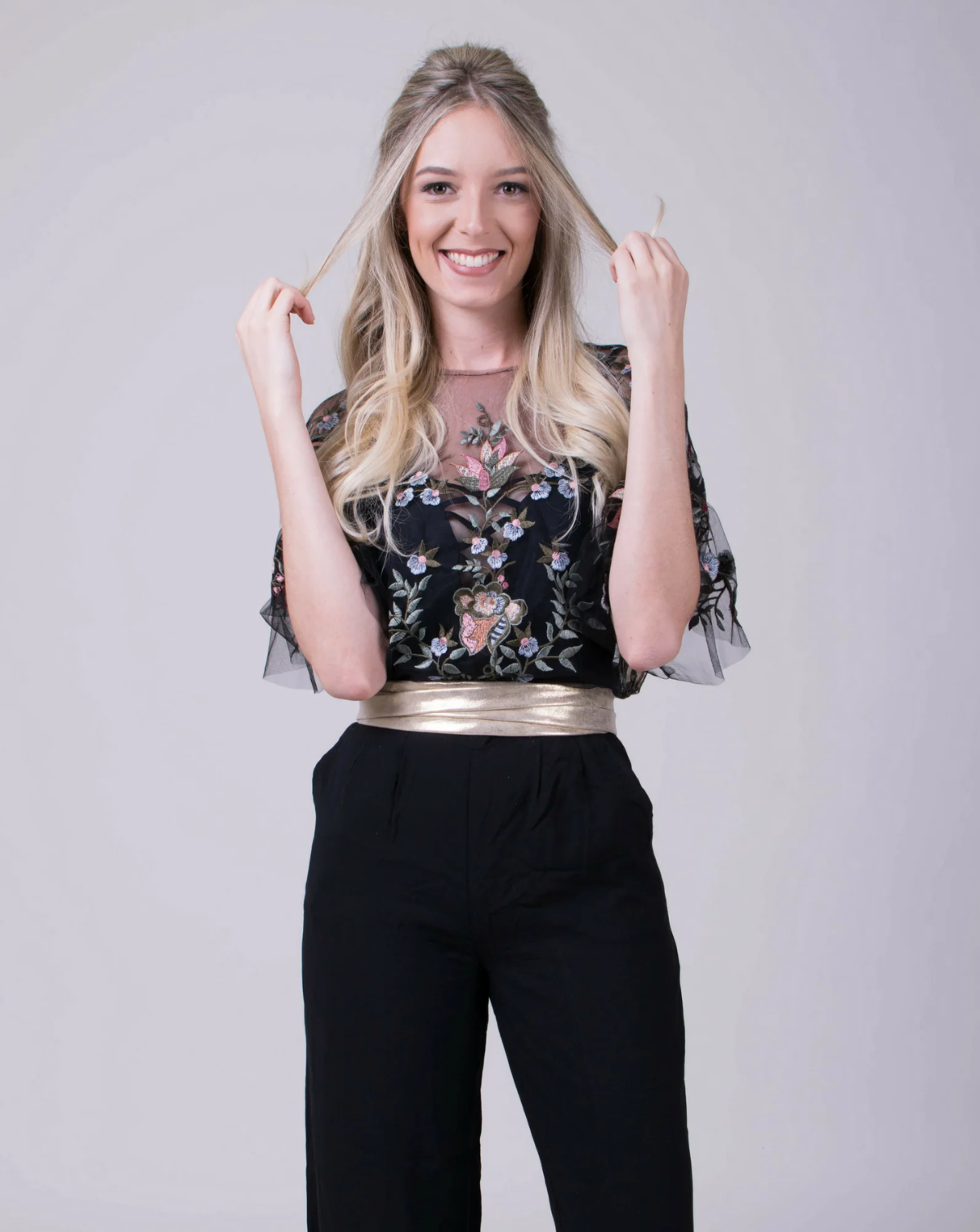 Midi Wrap - Gold